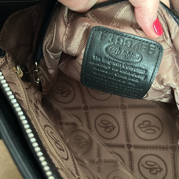 Brighton large black leather purse. Has pockets & compartments. Used but good. - Picture 9 of 14